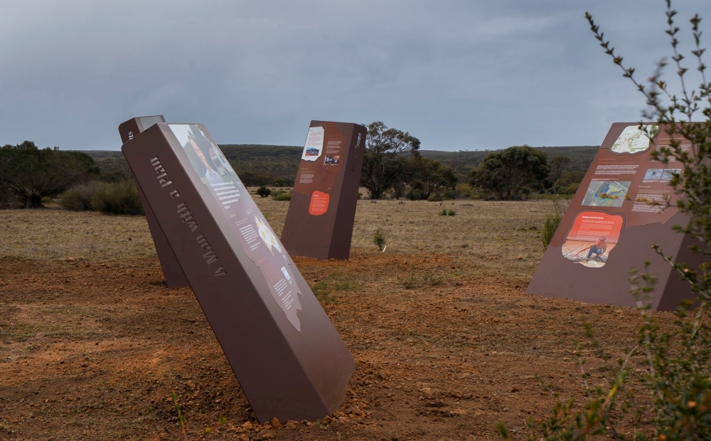 Bush heritage interpretative.