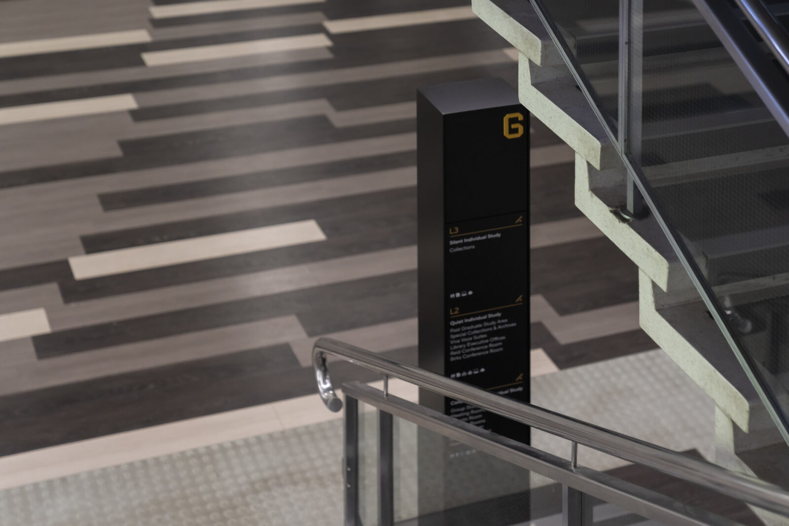 UWA Reid Library Wayfinding Signage Strategy 13