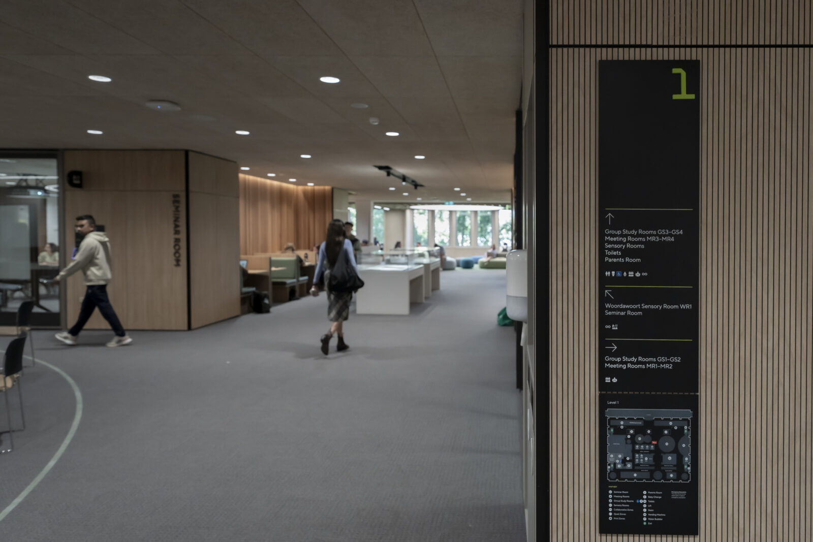 UWA Reid Library Wayfinding Signage Strategy 4